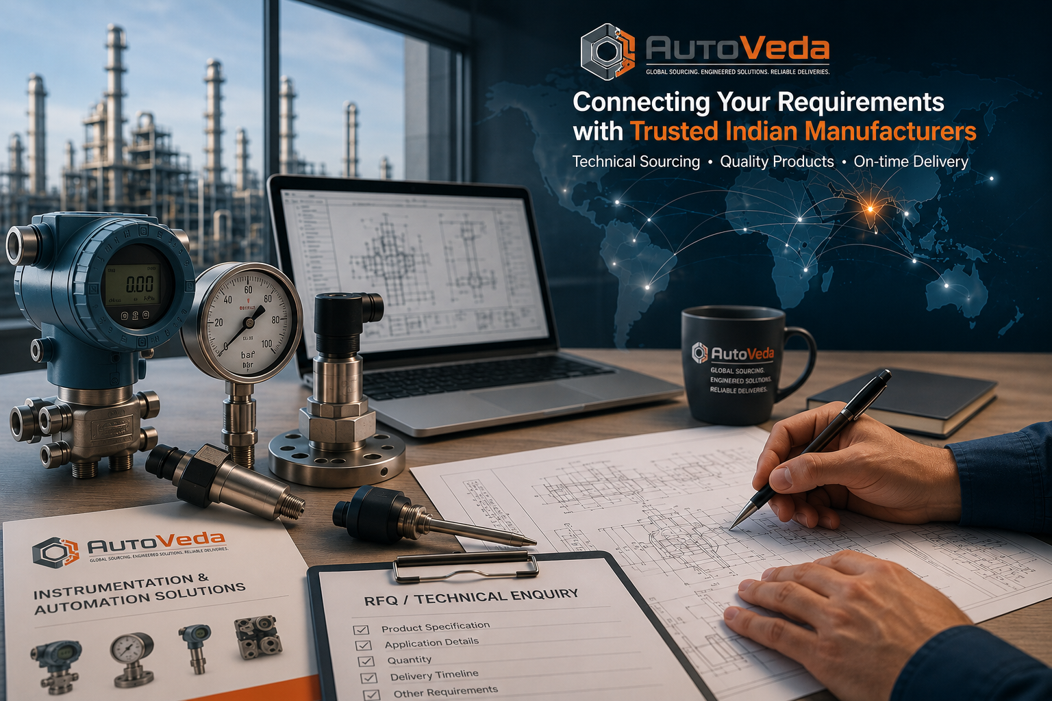 AutoVeda Global Logistics and Supply Chain Warehouse